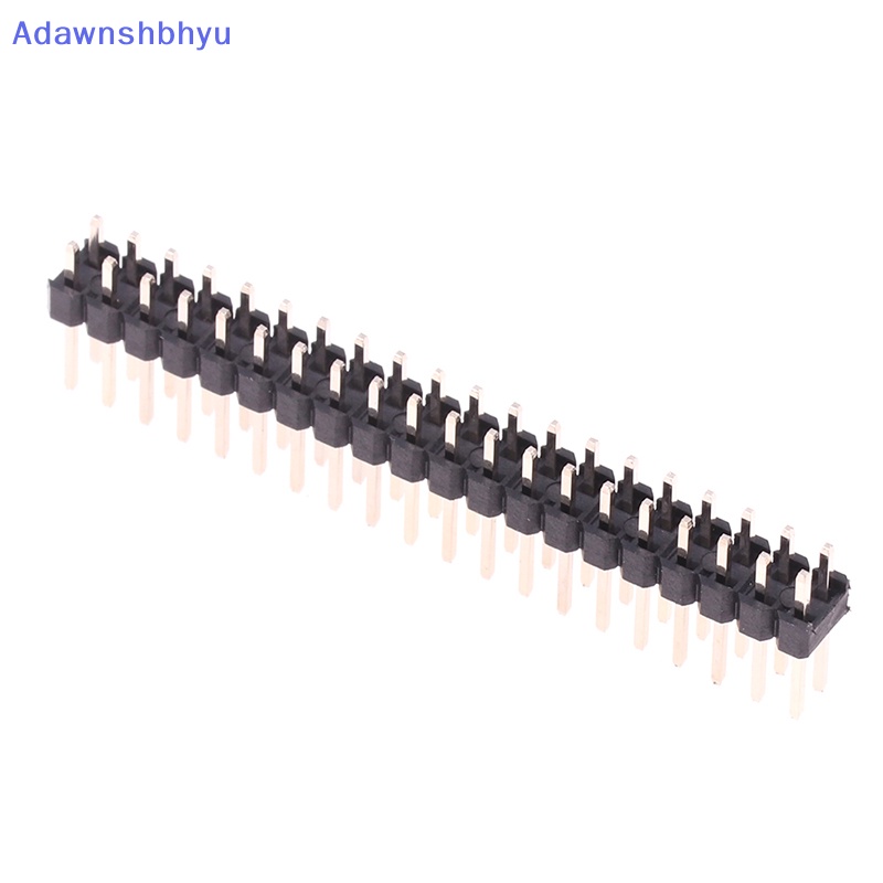 Adhyu 5pcs 2x20 Pin Male GPIO Header Untuk Raspberry Pi Zero Double Row 20pin Male ID