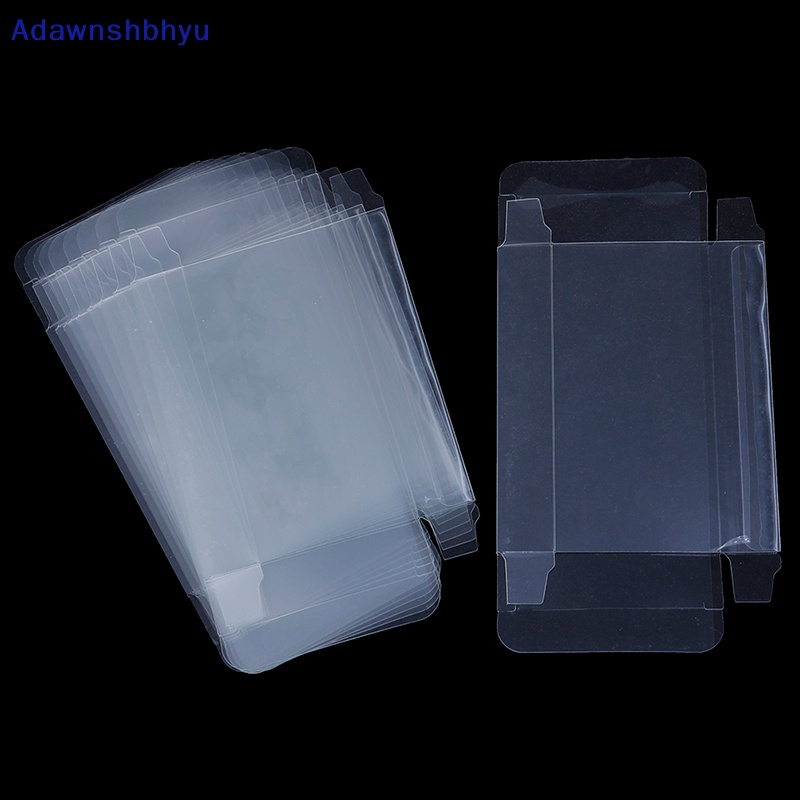 Adhyu 10Pcs box sleeve case Cart Bening Untuk nintend N64 cartridge cib protectors ID