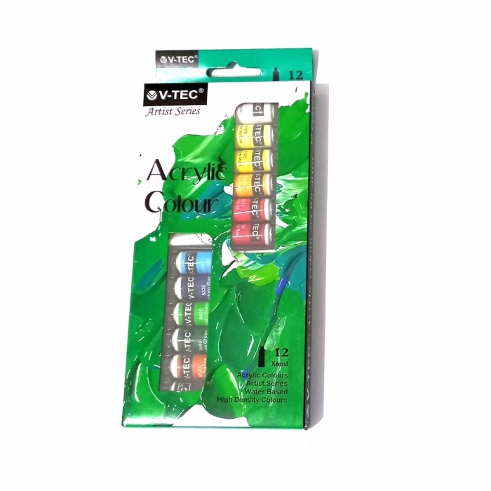 

V-TEC Cat Acrylic 12 x 6ml 612A