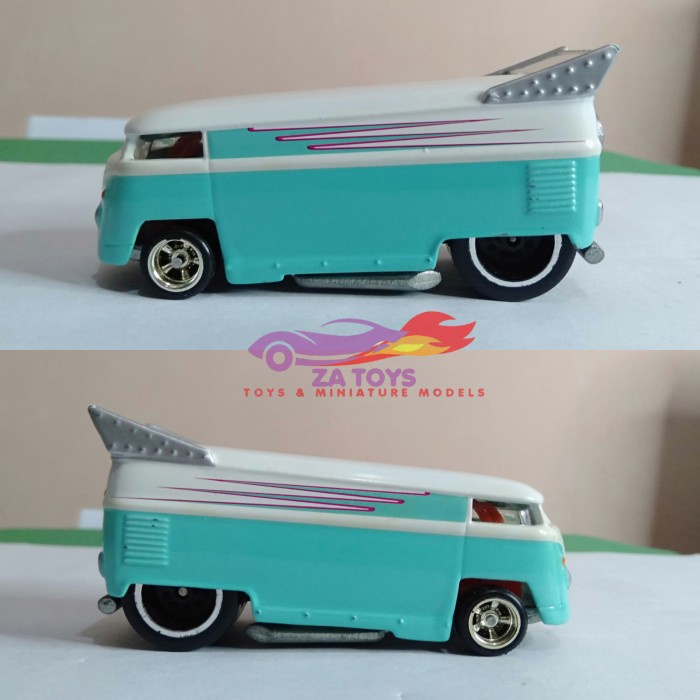 IGS79 Diecast Volkswagen VW Combi Dragbus hijau Tosca Loose Hotwheels 1:64
