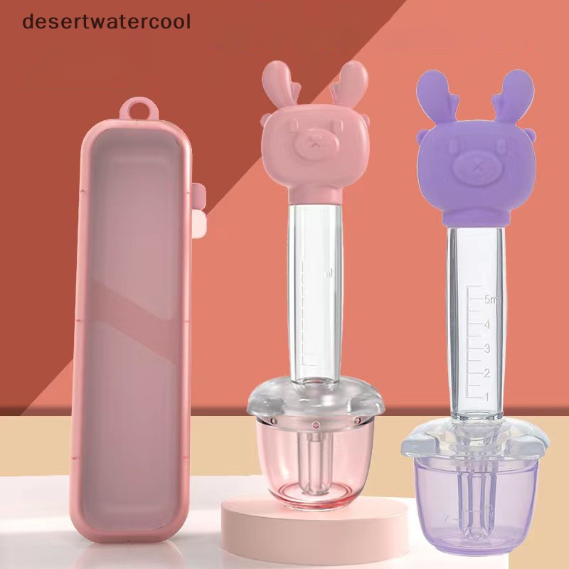 Deid Kartun Baby Newborn Obat Tetes Pencet Jus Buah Dropper Dispenser Dot Aksesoris Bayi Martijn