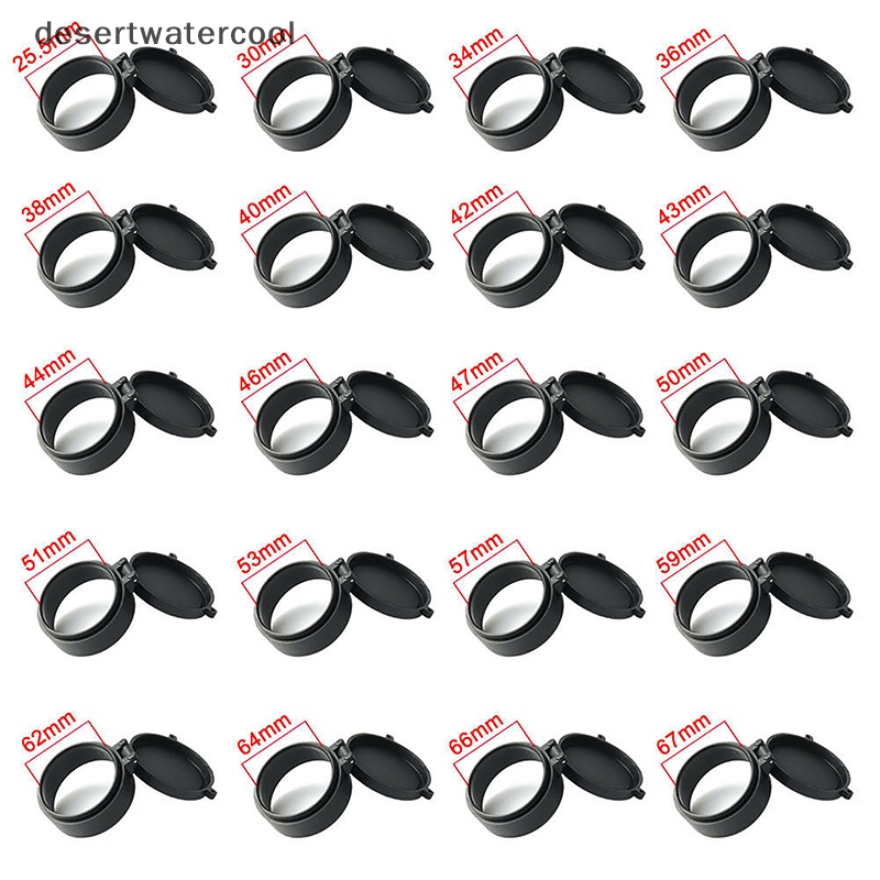 Deid Rifle-Scope Hung Aiming Optic Lens Covers Telescopic Flip Up Spring Cap Martijn