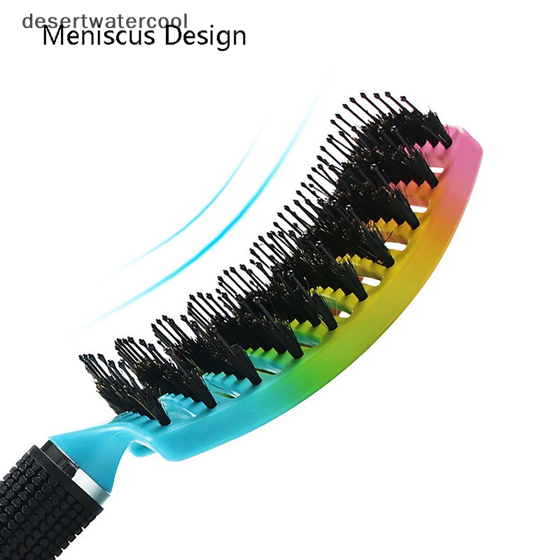 Deid Sisir Pijat Kulit Kepala Rambut Hairbrush Penghilang Stress Wet Curly Detangle Hair Brush Martijn