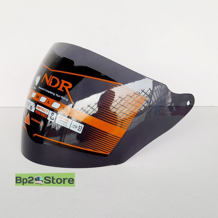 kaca helm GM evo evolution GM fighter Bening Dan Hitam Smoke - Hitam