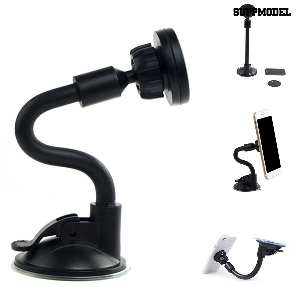 [SM]Universal Lengan Panjang ic Phone Holder Adjustable Dudukan Kaca Depan Mobil Stand