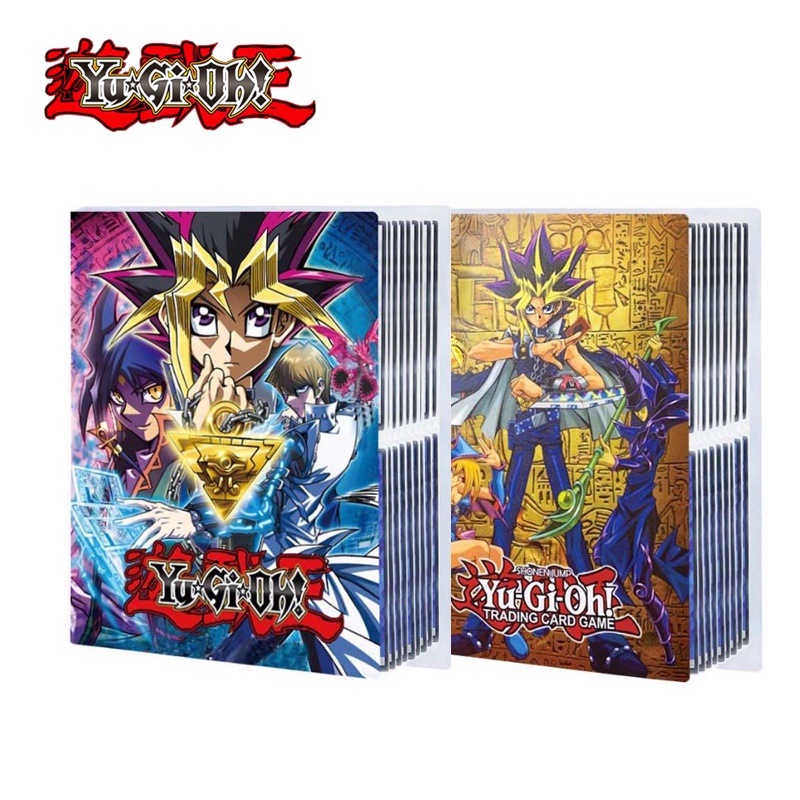 Album Pengikat Holder Kartu Kapasitas Yu Gi Oh 20halaman Yu-Gi-Oh! Board Game Book Sleeve/Kaos Game Lengan Pendek/Kaos Game Lengan Pendek