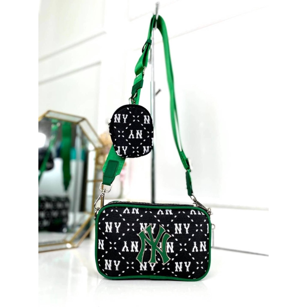 TAS WANITA IMPORT MLB NY BRANDED NY05 CAMERA BAG SELEMPANG PREMIUM