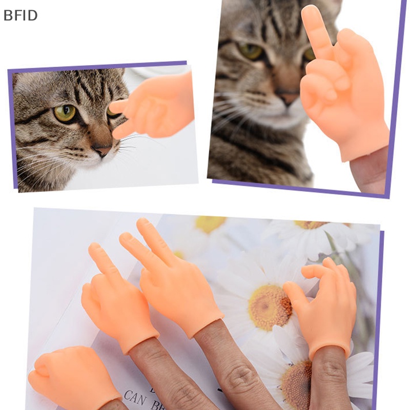 [BFID] Menggoda Kucing Sarung Tangan Jari Plastik Manusia Tangan Palsu Kucing Mainan Interaktif Caress Cat Dog Toys Little Hand Pet Cat Supplies [ID]