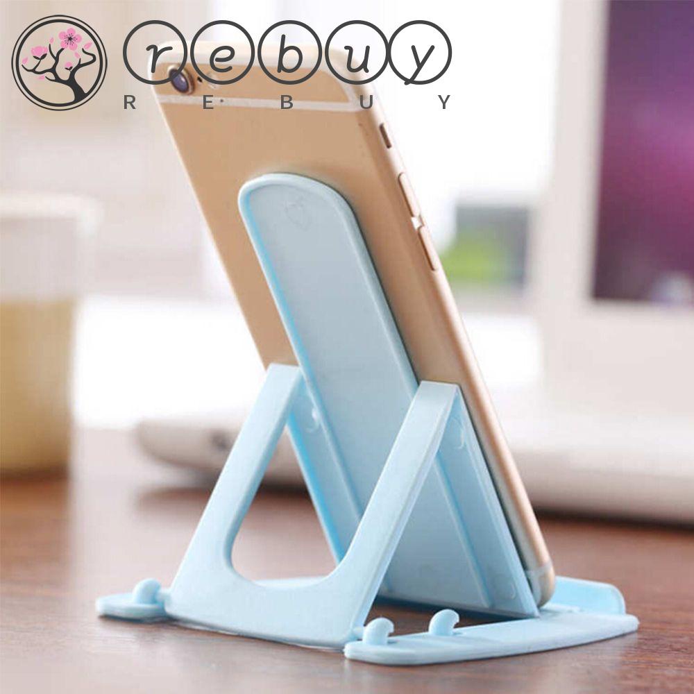 Rebuy Phone Holder Universal Candy Creative Plastic Fixed Holder Penyangga Tablet Lipat