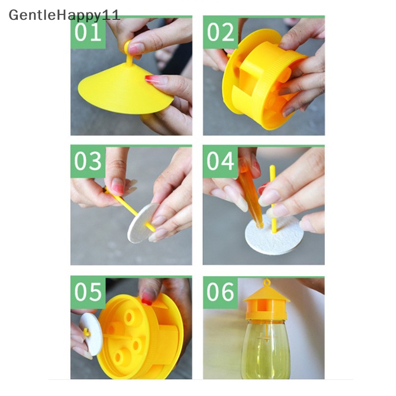 Gentlehappy Perangkap Tawon Lalat Buah Lalat Serangga Bug Gantung Madu-Trap Catcher Killer Pest Tool id