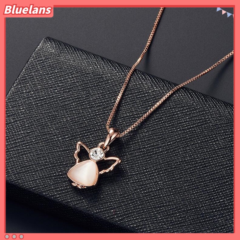 [BLS] Sayap Malaikat Set Perhiasan Kalung Anting Dua Potong Set Baru