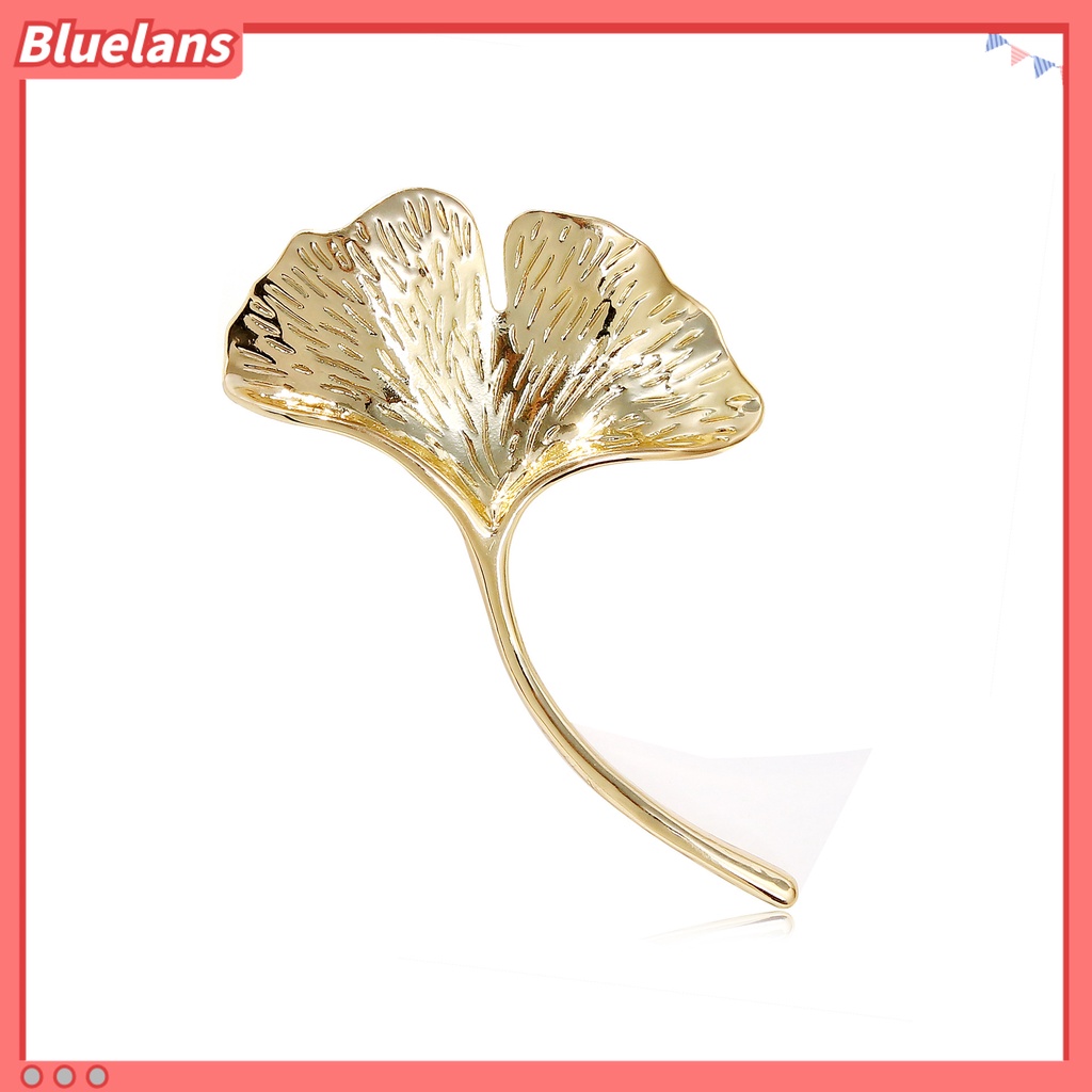 [BLS] Brooch Jewelry Bros Daun Ginkgo