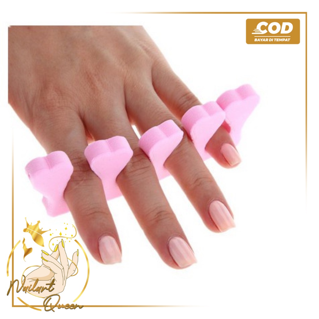 1pcs / 2pcs Spons Foam Lembut untuk Nail Art / Manicure