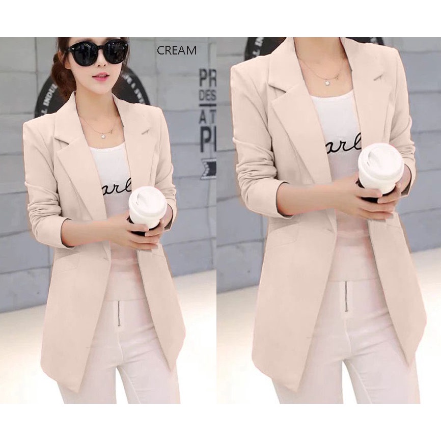 (SD002) Baru - SUIT LONG BLAZER / BLAZER PANJANG