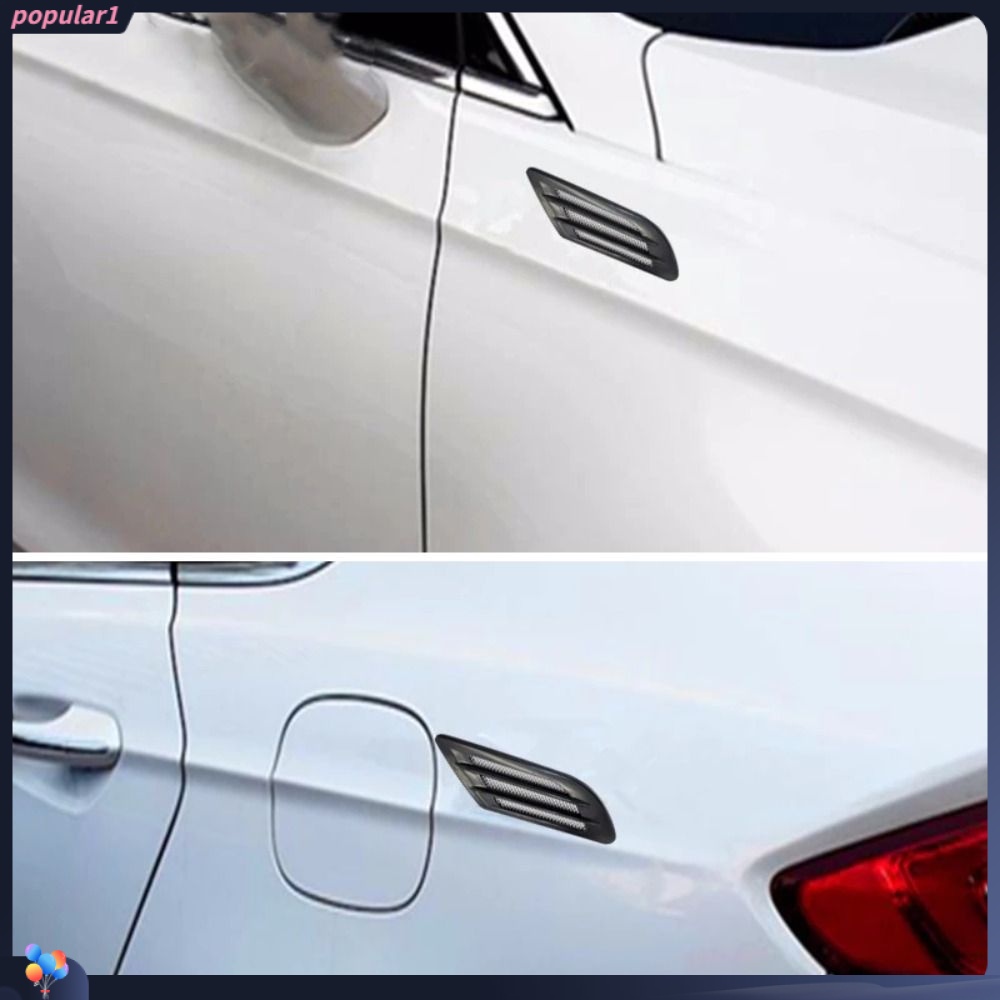 Populer Car Side Fender 2Pcs ABS Stiker Mobil Outlet Cover Hias Untuk Untuk BMW