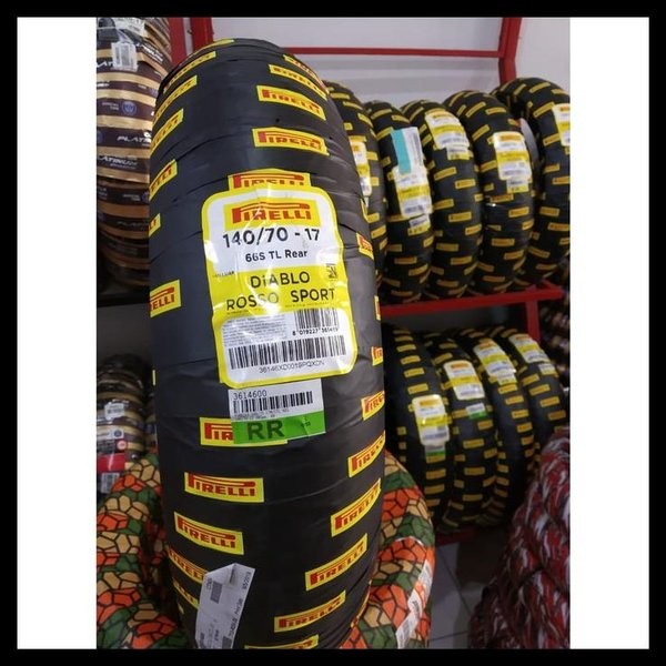 READY BAN PIRELLI DIABLO ROSSO SPORT 140 70 RING 17 ORIGINAL
