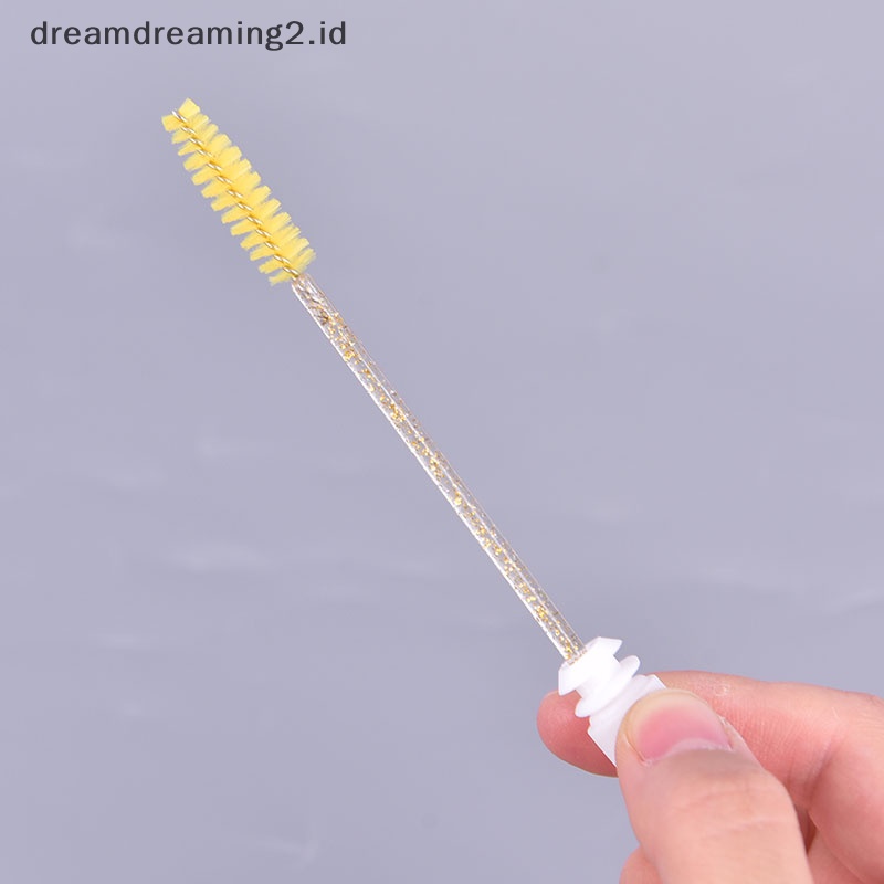 (drea) Reusable Brow Brush Tube Sikat Bulu Mata Sekali Pakai Tabung Anti Debu Alis //