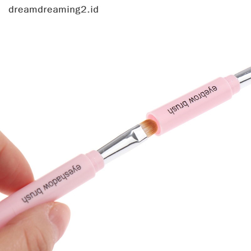(drea) 4in1 Kuas Makeup Portable Kuas Bibir Eyeshadow Mini Pena Kosmetik Bisa Dilepas //