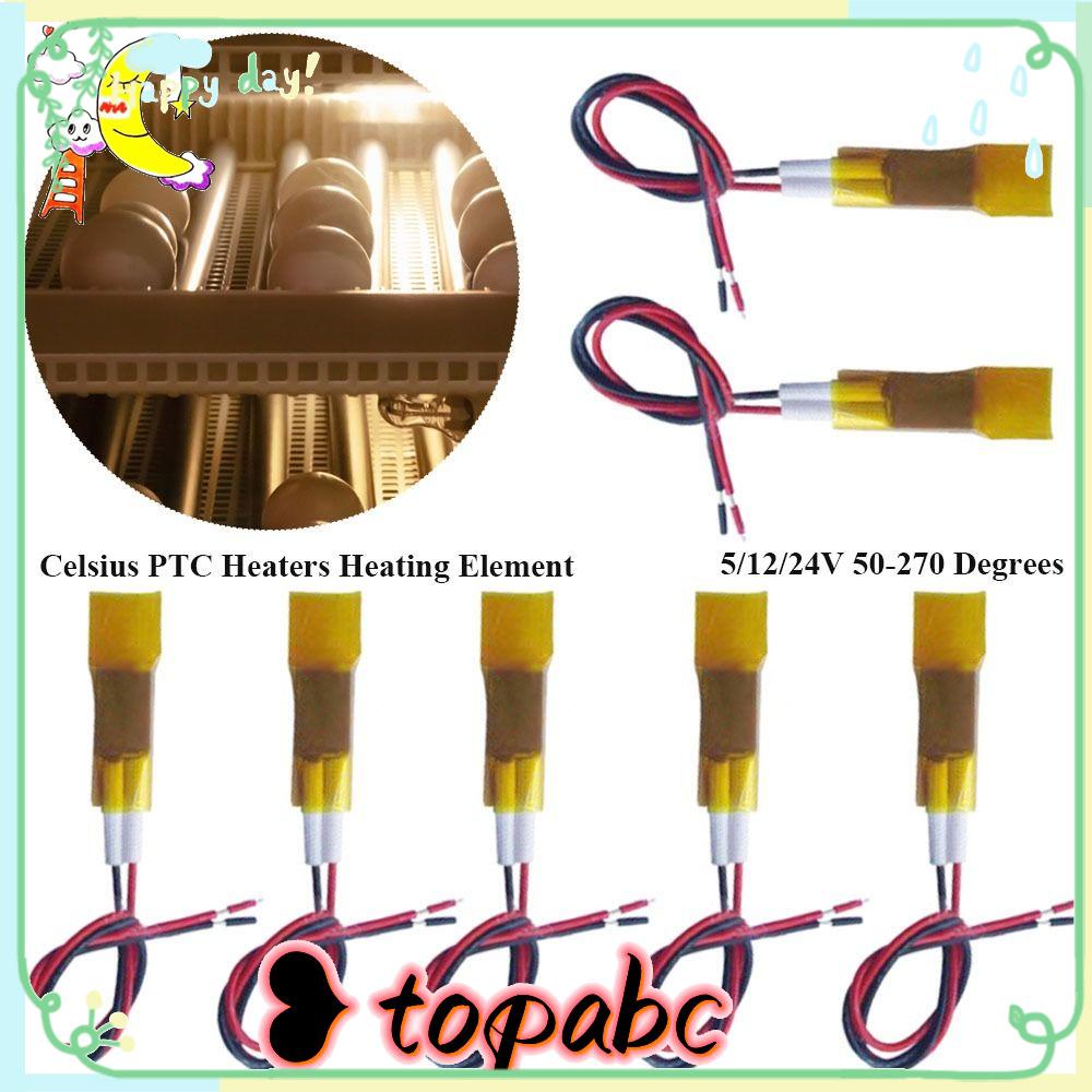 TOP Celcius Alat Pemanas PTC 50-270 Derajat5/12/24V Aksesoris Pengering Rambut