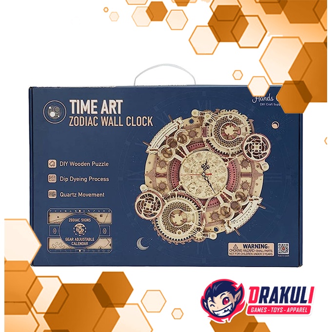 Toys Rokr Time Art Zodiac Wall Clock LC601