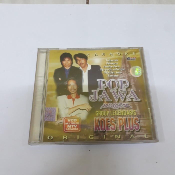 POP JAWA GROUP LEGENDARIS KOES PLUS - VCD ORIGINAL E2