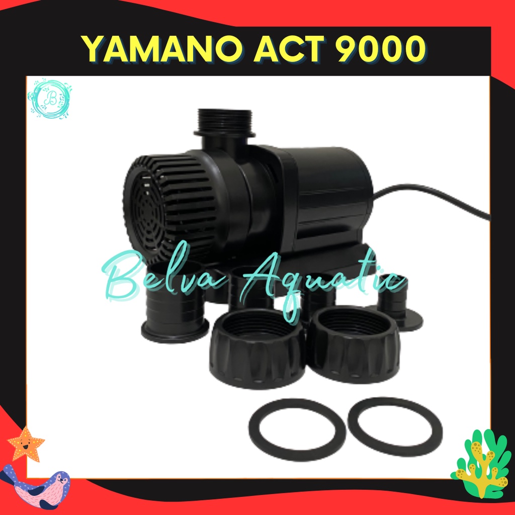 Yamano ACT 9000 Low Watt Pompa Air Kolam Hidroponik Aquarium Yamano AC T9000 Sobo 9000A Sunsun JTP 9000