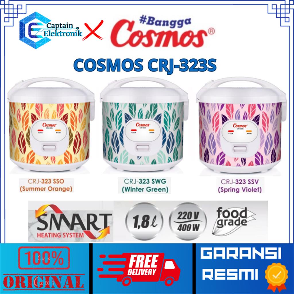 Cosmos Magic Com Rice Cooker CRJ323 S / CRJ 323 / CRJ-323 S