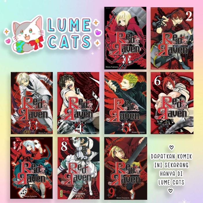 Komik Red Raven Segel Cabutan 1 2 3 4 5 6 7 8 9