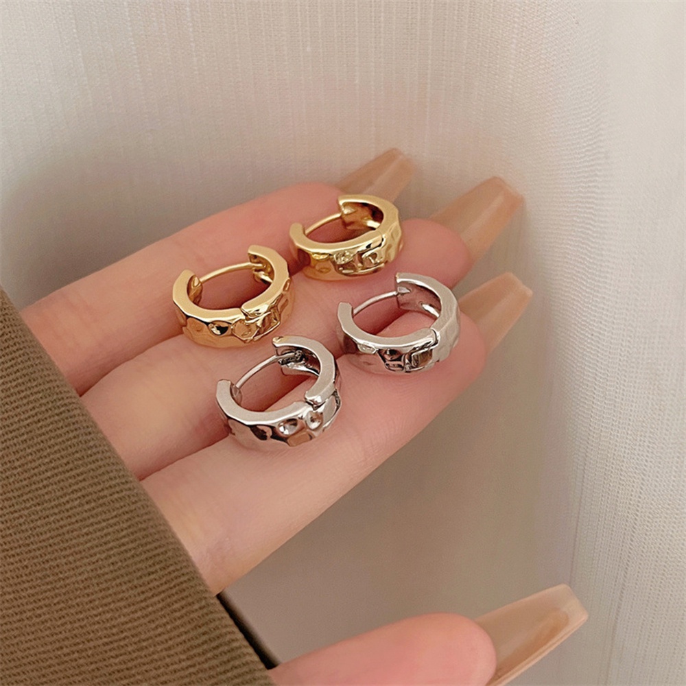 Korea INS Pesta Temperamen Hadiah Harian Halus Bulat Hoop Anting Pernikahan Perhiasan Wanita Women Fashion Pengantin Gadis Elegan Logam Untuk Wanita Klasik Indah