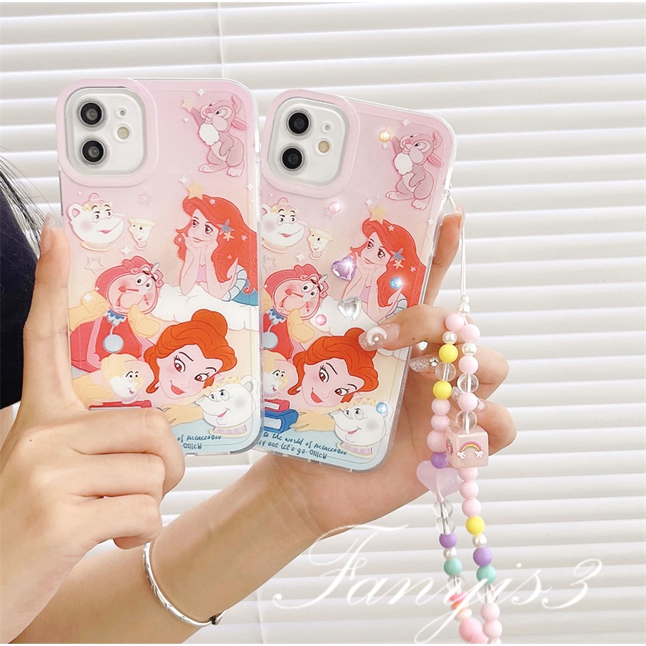 Redmi 12C 10C 10A 10 9 9A 9C 9T Note 12 11 Pro+ 11s 11 10s 10 9s 9 8 Pro Xiaomi Poco X4Pro X3 Pro X3NFC M3 M4 F3 Mi 11 Lite 10T Pro Beautiful Princess Phone Case TPU Soft Cover