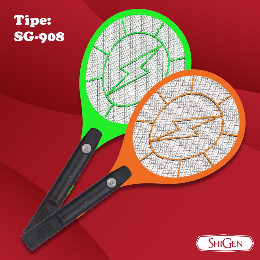 Raket Nyamuk / Electric Swatter Shigen SG-908