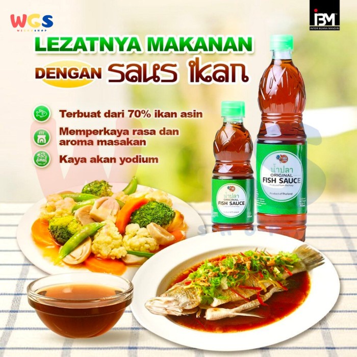 Mae Fu Original Fish Sauce 300ml - Kecap Ikan