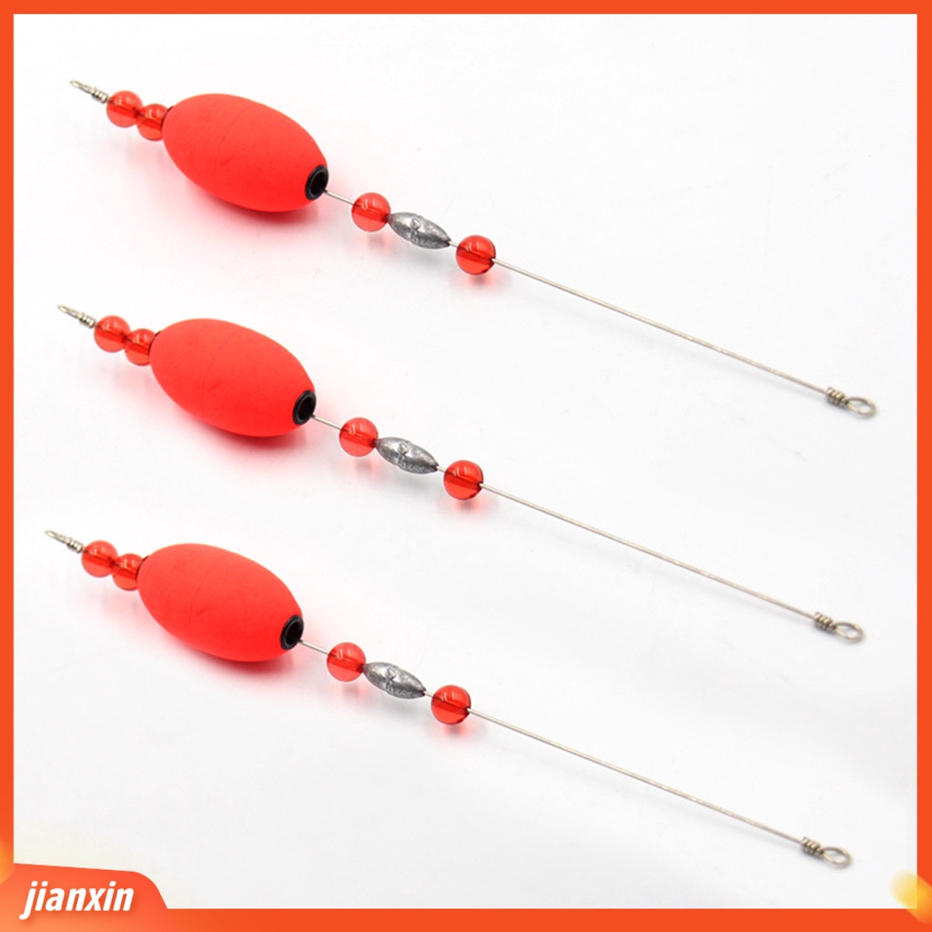 (In Stock) Bobbers Pancing Mutiara Plastik Tahan Aus Warna Cerah Pelampung Angling Kekuatan Tinggi Untuk Nelayan