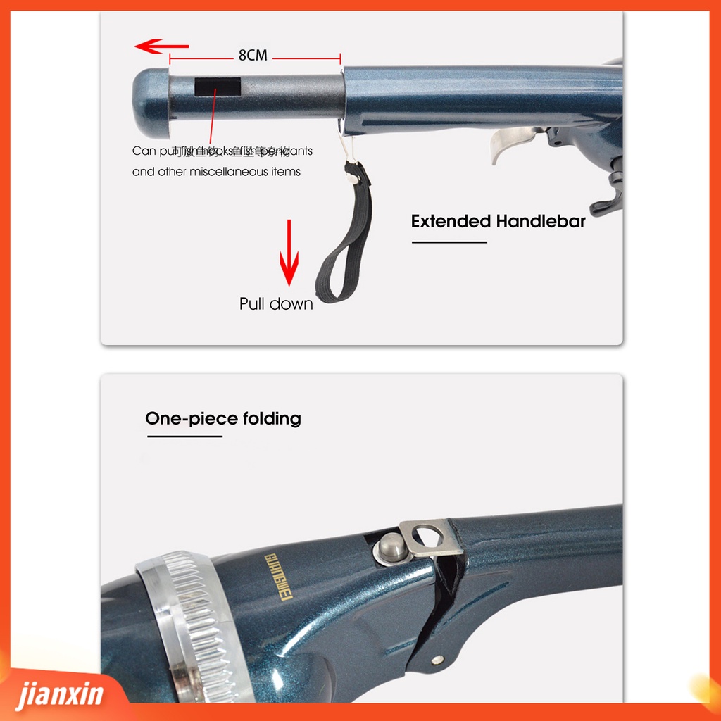 (In Stock) 1set Reel Pancing Terintegrasi Memanjangkan Pegangan Ringan Ketangguhan Yang Baik Joran Laut Teleskopik Untuk Angling