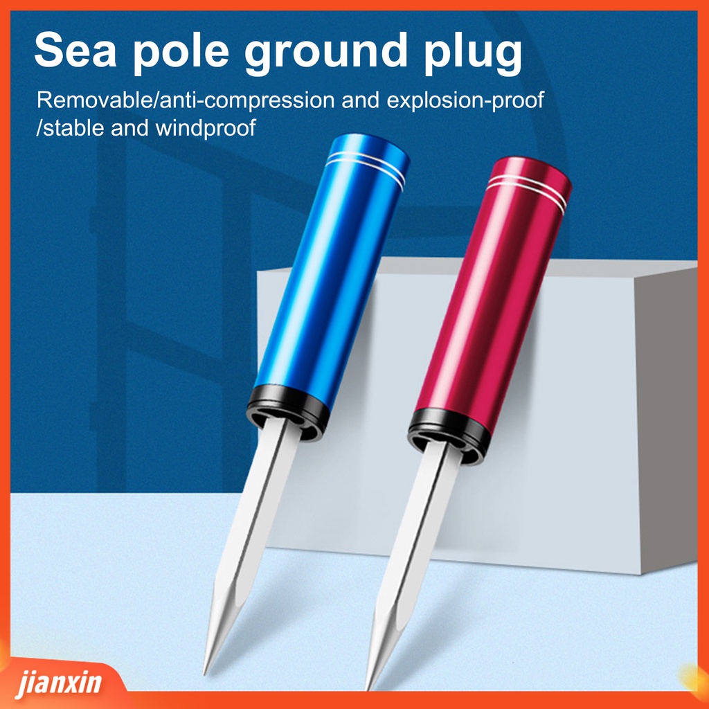 (In Stock) Tiang Plug Pancing Penahan Joran Pancing Bahan Aluminum Alloy Anti Pecah Kompresif Untuk Outdoor