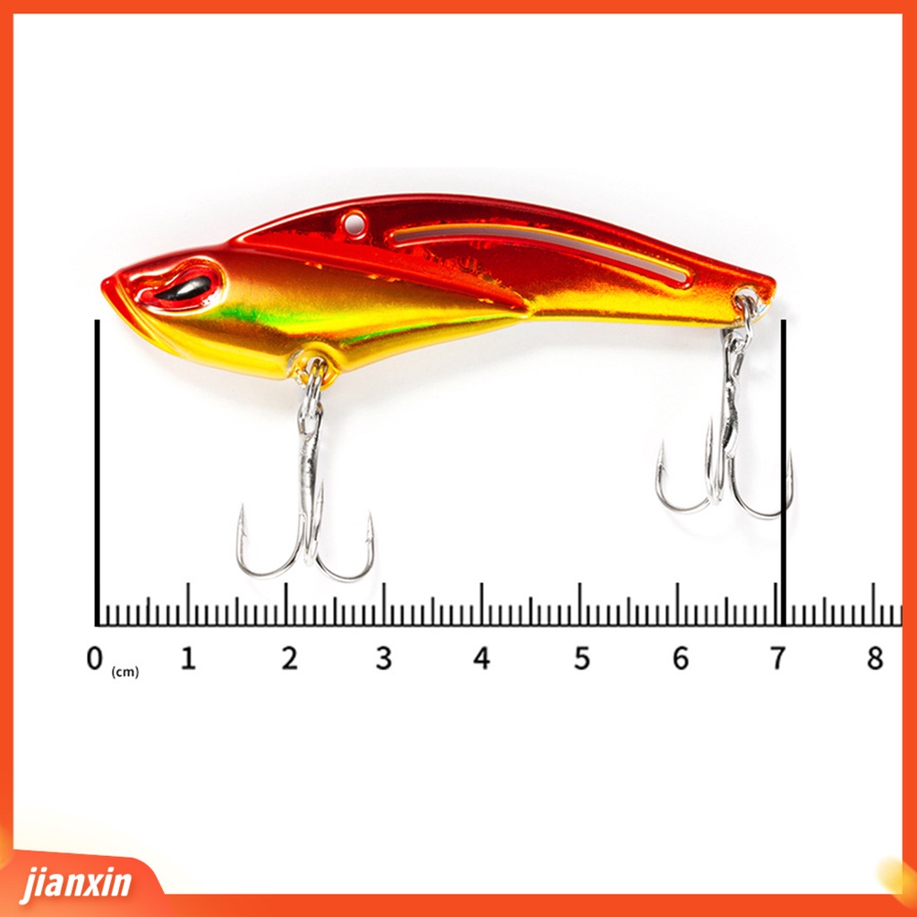 (In Stock) 71mm /26g Merampingkan Umpan Palsu Realistis Jarak Lempar Yang Sangat Baik Bahan Metal VIB Umpan Untuk Memancing