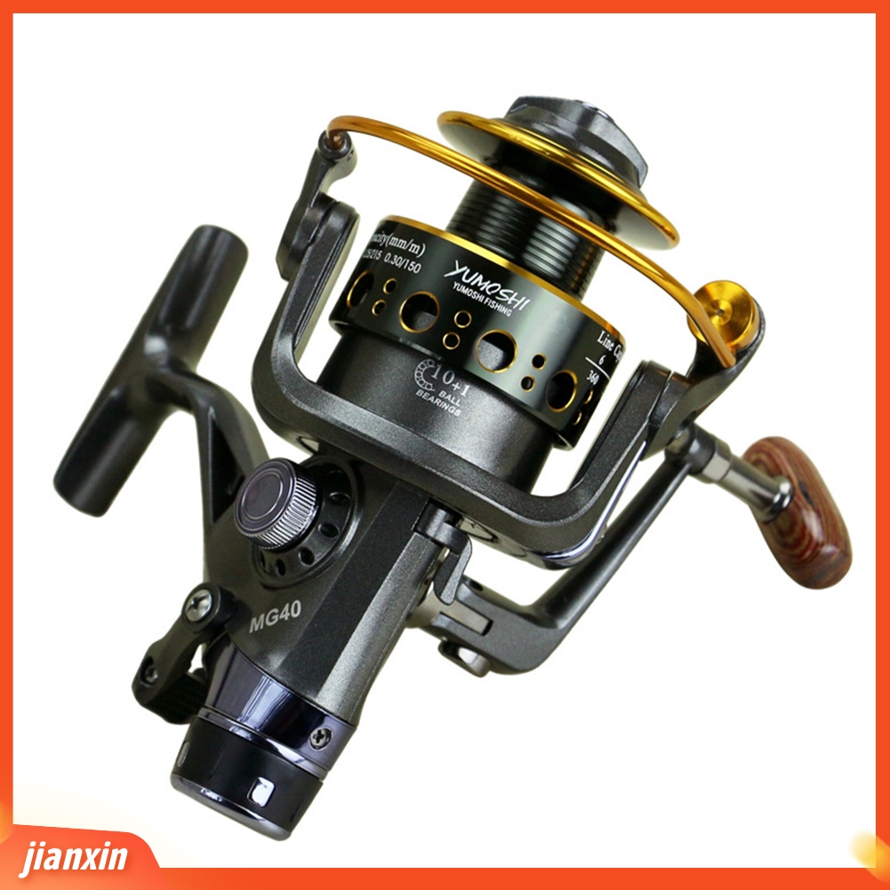 (In Stock) 10 +1BB Double Rem Kiri Kanan Tangan Ikan Gurame Spinning Fishing Reel Wheel Tackle