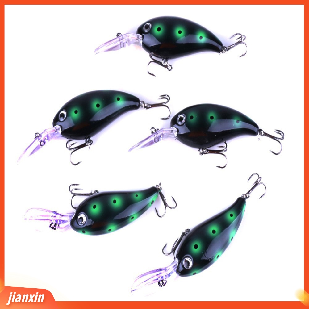 (In Stock) Floating Wobblers Hard Artificial Bait Fishing Lure Troli Ikan Aksesori