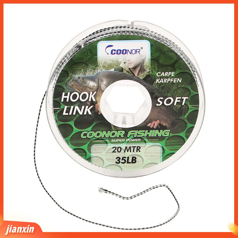 (In Stock) Lead Core Hook Line Braided Camouflage Carp Fishing Tackle Rig Aksesori Ikan Gurame