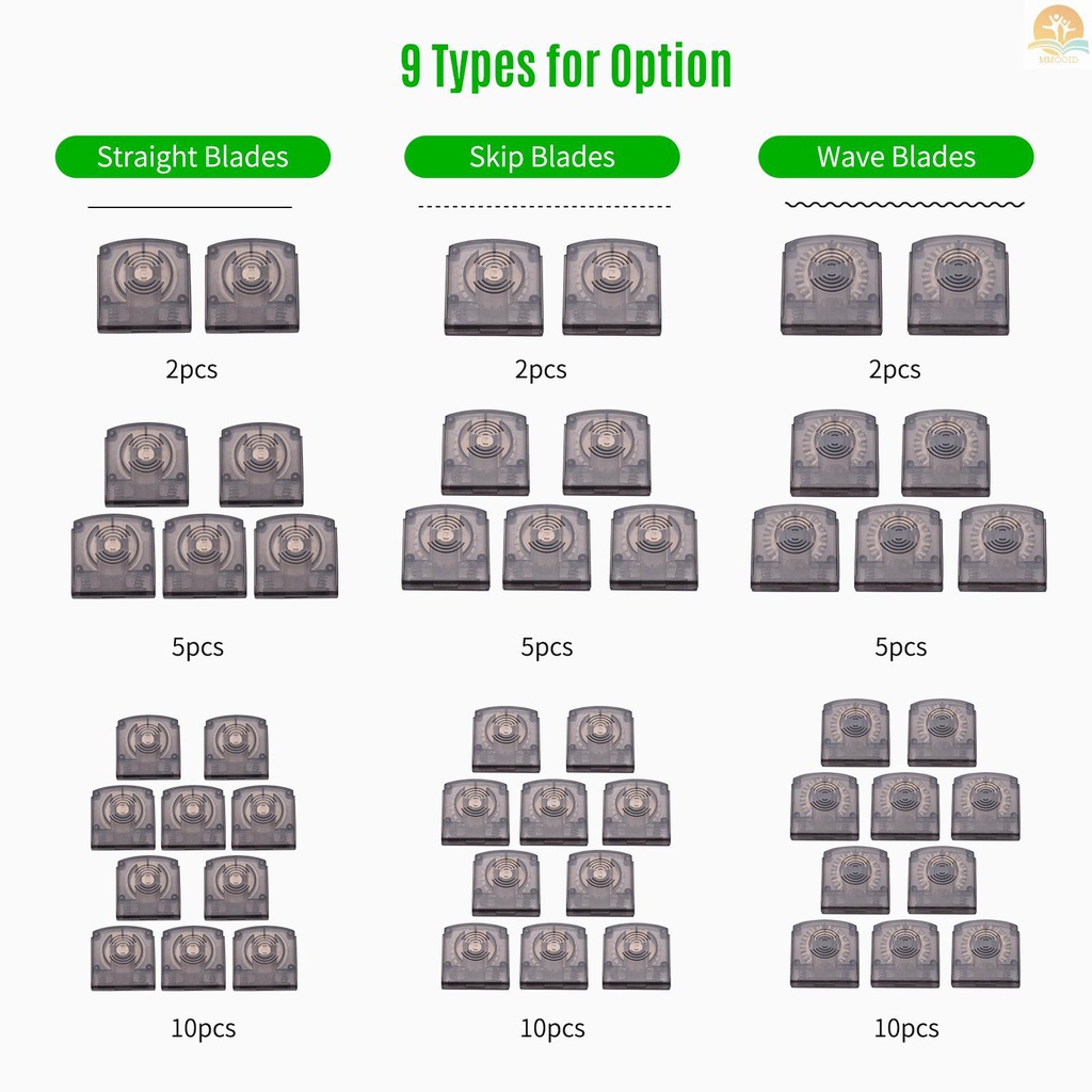 In Stock JIELISI Paper Trimmer Replacement Blades Refill Keamanan Safeguard Design Craft Kertas Foto Gambar Kartu Cutting Untuk 959-3 A4 Pemotong Kertas, Pisau Putar Lurus