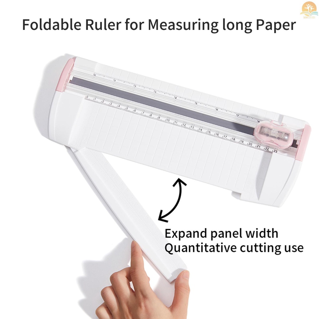 In Stock JIELISI ortable A5 Sliding Paper Cutter 23cm /9.1Inch Panjang Potong Kertas Trimmer Scrapbooking Alat Cutting Mat Mesin Untuk Kerajinan DIY Kertas Kardus Foto Gambar Kartu Off