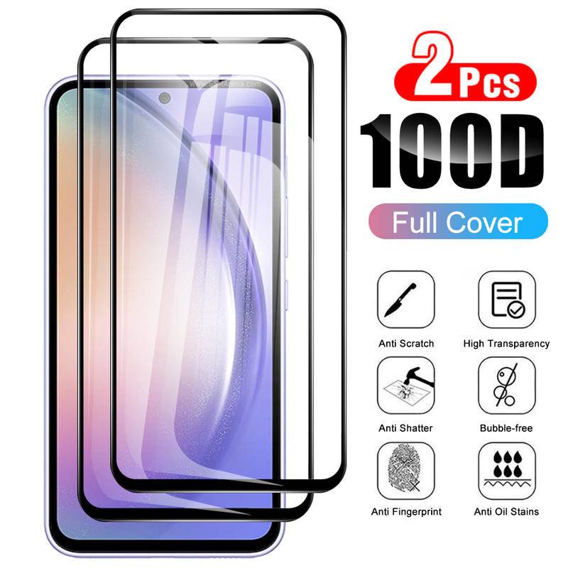 2pcs Film Tempered Glass Full Cover Untuk Lnfinix10 10s 11 12 20 30 8 9 Lite Play NFC Pro 2022 4G 5G Pelindung Layar Untuk lnfinix 10i 10t 11s 12i 20i 20s 30i