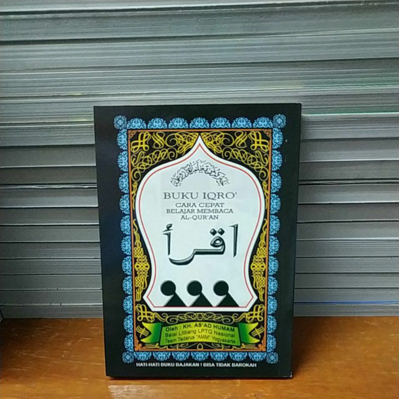 Buku Iqro Ukuran Kecil Memuat Iqro 1 Sampai 6 Buku Original