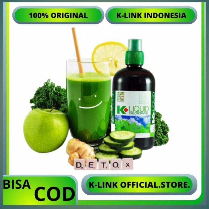 klorofil k liquid chlorophyll original klink