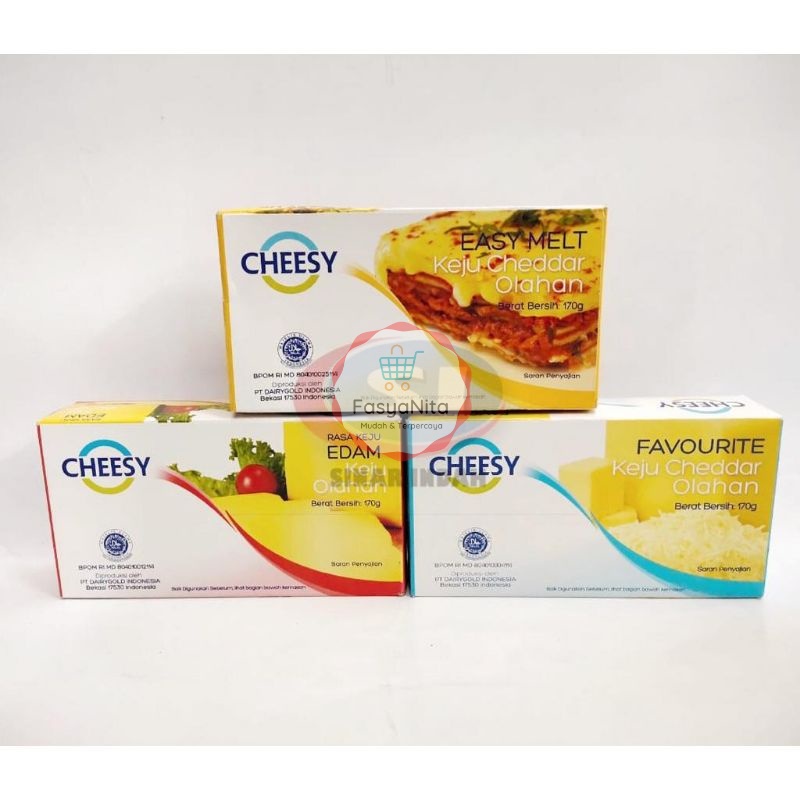 

Keju Edam Cheesy 170gr - Edam Cheese - Easy Melt - olahan Spread favourite