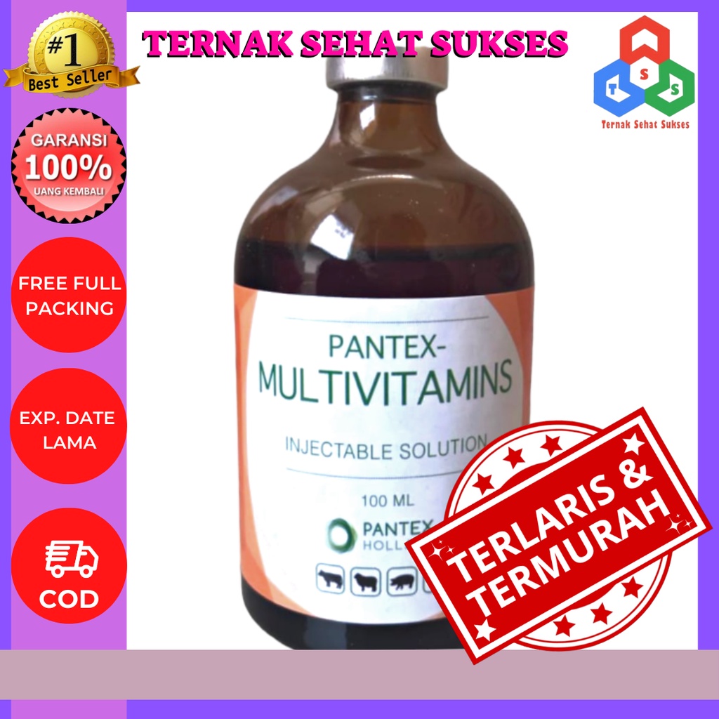 Pantex multivitamin holland injeksi 100 ml TSS