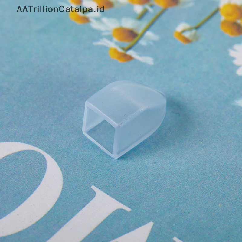 Aatrillioncatalpa 10Pcs Nipper Cover Lengan Pelindung Untuk Kuku Kutikula Gunting Pinset Cap ID