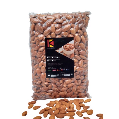 

✨Ready Stok✨ - Almond Roasted (Kacang Almond Panggang) Blue Diamond tanpa cangkang