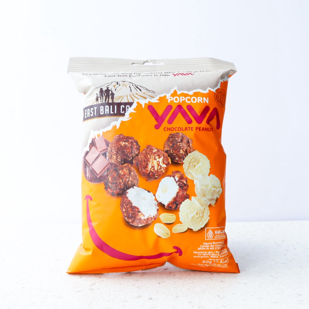 

60G Popcorn Chocolate Peanut - YAVA