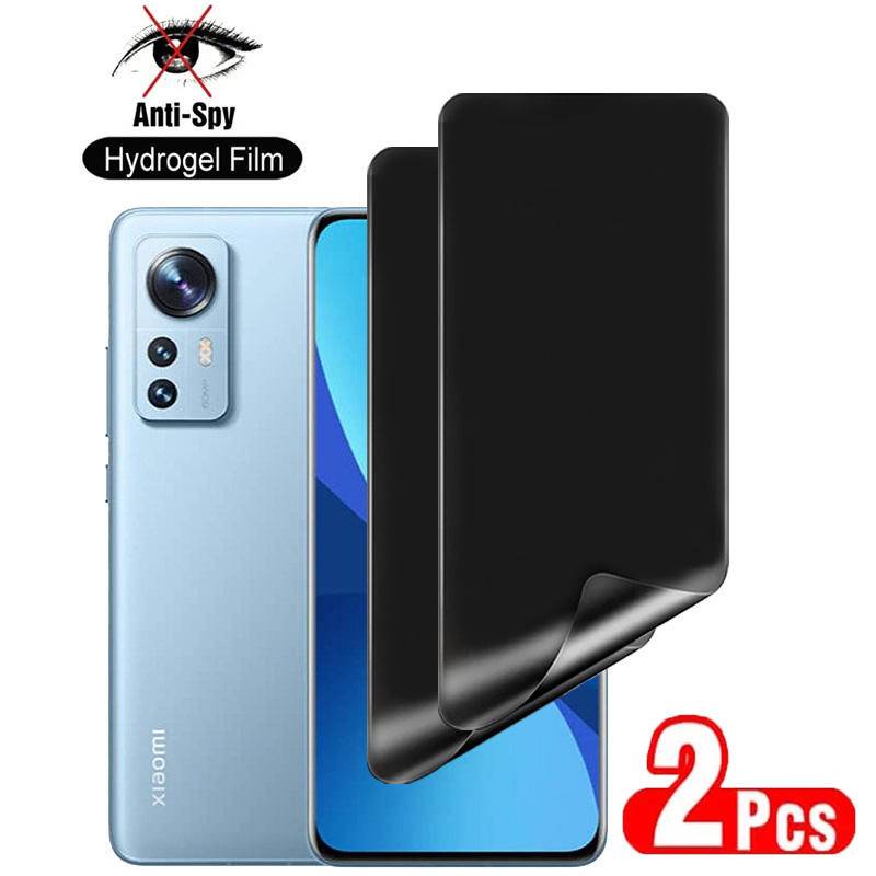 2pcs Film Hidrogel Anti Spy Untuk Infinix Smart Zero 20ultra 76 5 3 S5 Pro Lite HD Plus Pelindung Layar Privasi Untuk Infinix Hot Note 30i 30 20i 12 11 10i 10 9 8 7 G96 Lite Pro 5g